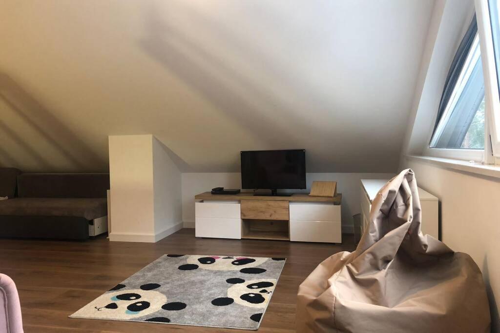 Dwupoziomowy Apartament Nad Jeziorem W Lesie Apartman Augustów Kültér fotó